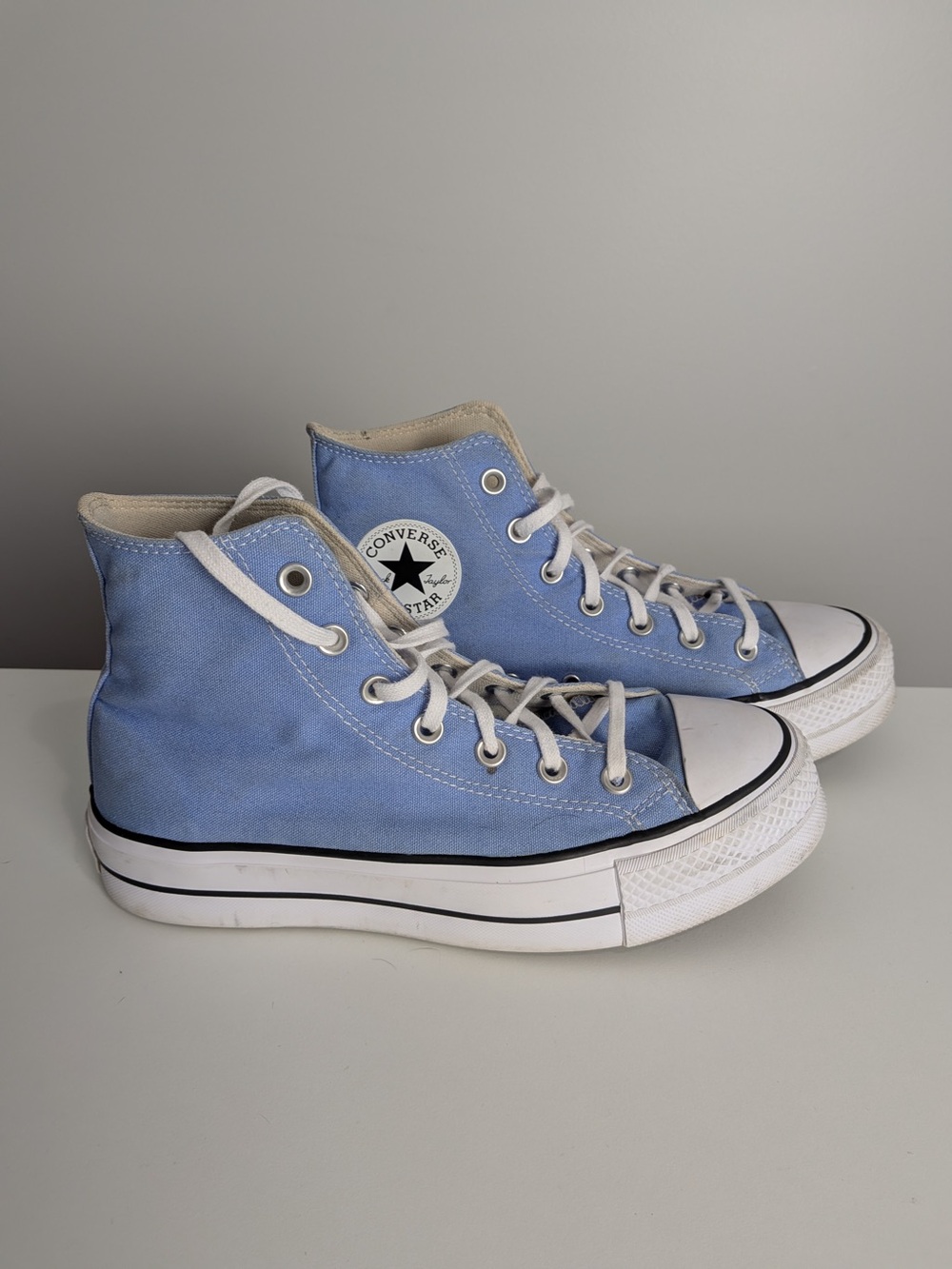 Converse Chuck Taylor All Star Lift Platform Hi - University Blue - Size 8.5